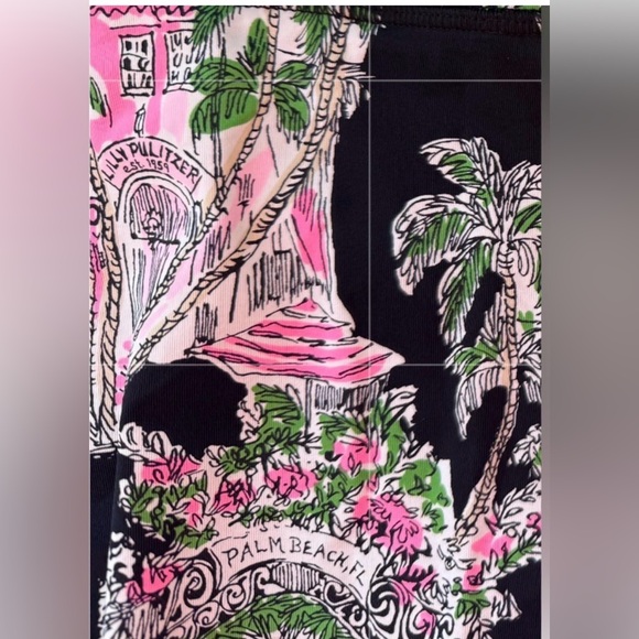 NWT!Lilly Pulitzer Luxletic palm beach anniversary skort skirt sz L cross posted - Picture 5 of 7